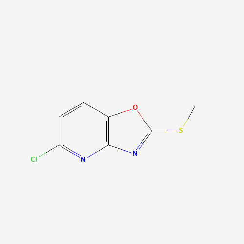 5-Chloro-2-(methylthio)oxazolo[4,5-b]pyridine