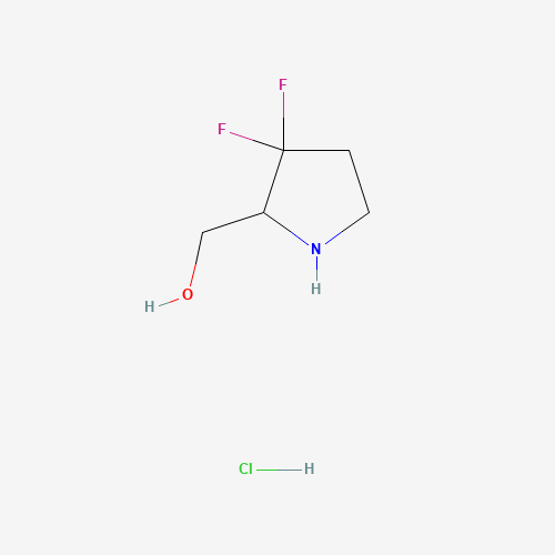 (3,3-Difluoropyrrolidin-2-yl)methanol hydrochloride