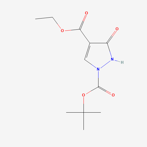 1-(tert-Butyl) 4-ethyl 3-oxo-2,3-dihydro-1H-pyrazole-1,4-dicarboxylate