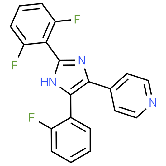 4-(2-(2,6-Difluorophenyl)-4-(4-fluorophenyl)-1H-imidazol-5-yl)pyridine