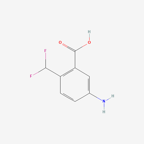 5-Amino-2-(difluoromethyl)benzoic acid