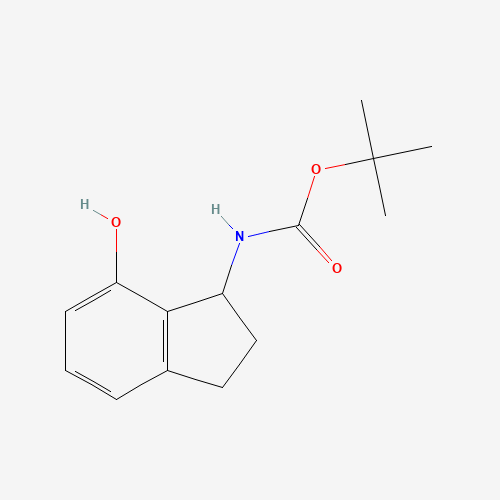 tert-Butyl (7-hydroxy-2,3-dihydro-1h-inden-1-yl)carbamate