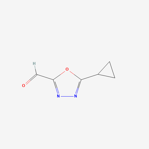 5-Cyclopropyl-1,3,4-oxadiazole-2-carbaldehyde