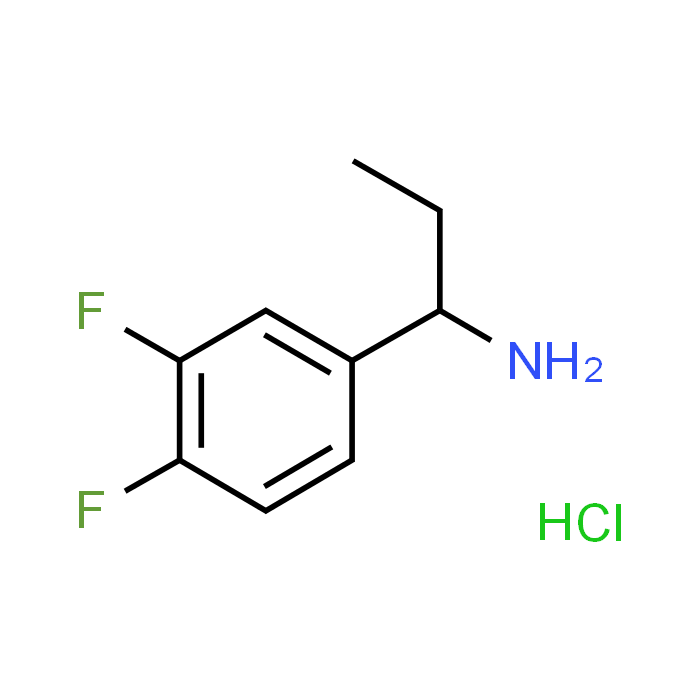 (S)-1-(3,4-Difluorophenyl)propan-1-amine hydrochloride