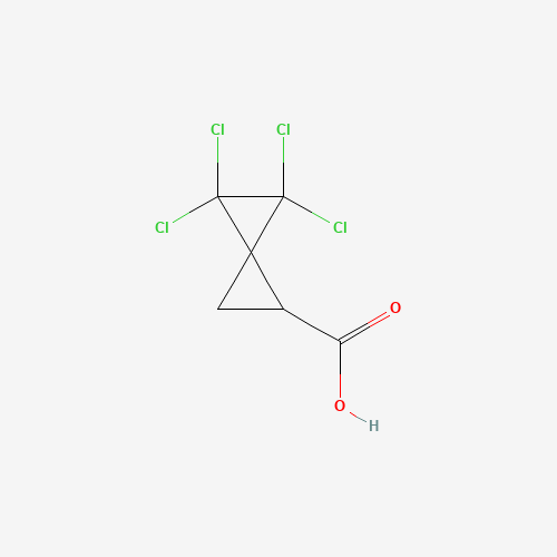 4,4,5,5-Tetrachlorospiro[2.2]pentane-1-carboxylic acid - Achmem