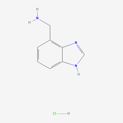 (1H-Benzo[d]imidazol-4-yl)methanamine hydrochloride