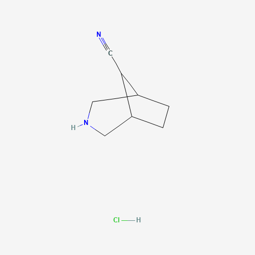 3-Azabicyclo[3.2.1]octane-8-carbonitrile hydrochloride