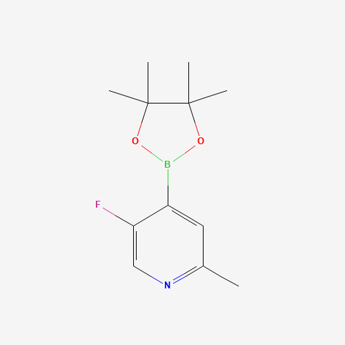 5-Fluoro-2-methyl-4-(4,4,5,5-tetramethyl-1,3,2-dioxaborolan-2-yl)pyridine