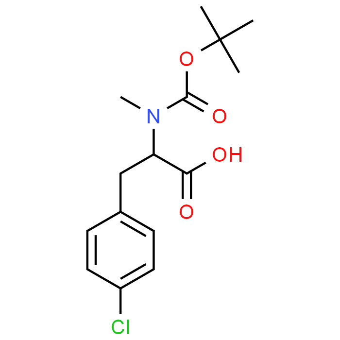 (S)-2-((tert-Butoxycarbonyl)(methyl)amino)-3-(4-chlorophenyl)propanoic acid