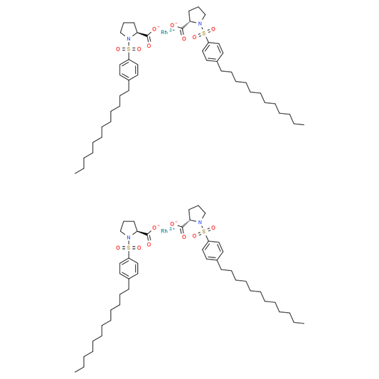 Tetrakis[(S)-N-(p-dodecylphenylsulfonyl)prolinato]dirhodium(II)