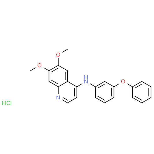 6,7-Dimethoxy-N-(3-phenoxyphenyl)quinolin-4-amine hydrochloride