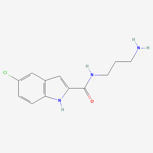 N-(3-aminopropyl)-5-chloro-1h-indole-2-carboxamide