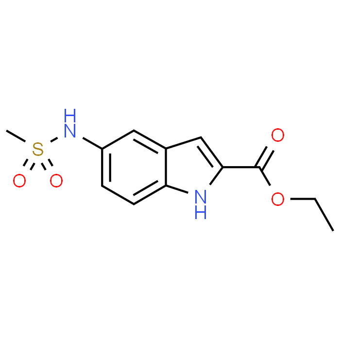 Ethyl 5-(methylsulfonamido)-1H-indole-2-carboxylate