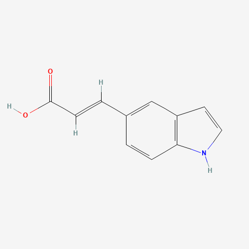 (E)-3-(1H-Indol-5-yl)acrylic acid
