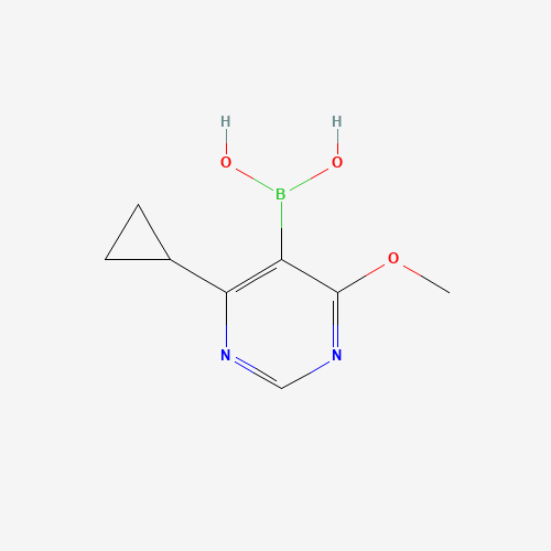 (4-Cyclopropyl-6-methoxypyrimidin-5-yl)boronic acid