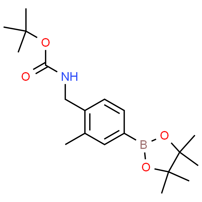 tert-Butyl (2-methyl-4-(4,4,5,5-tetramethyl-1,3,2-dioxaborolan-2-yl)benzyl)carbamate