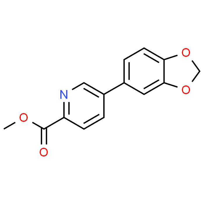 Methyl 5-(benzo[d][1,3]dioxol-5-yl)picolinate