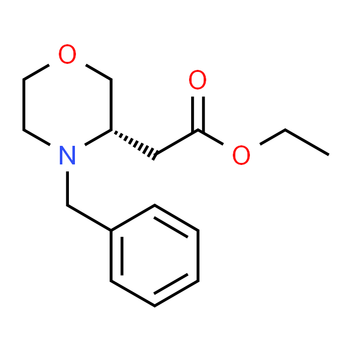 (S)-Ethyl 2-(4-benzylmorpholin-3-yl)acetate