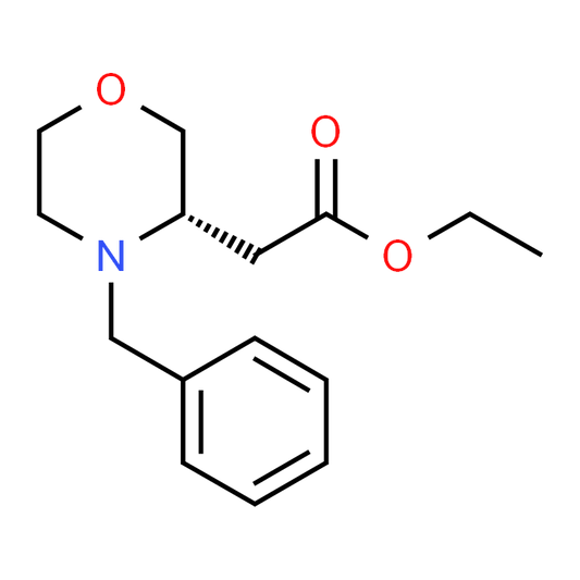 (S)-Ethyl 2-(4-benzylmorpholin-3-yl)acetate