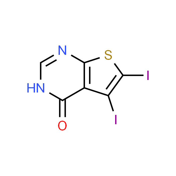 5,6-Diiodothieno[2,3-d]pyrimidin-4(1H)-one