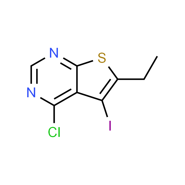 4-Chloro-6-ethyl-5-iodothieno[2,3-d]pyrimidine