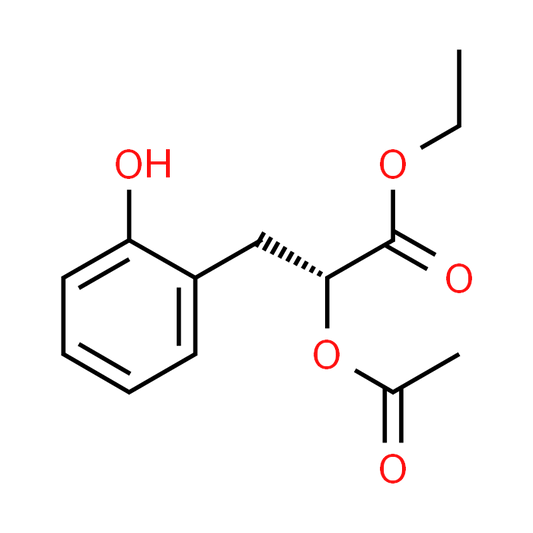 (R)-Ethyl 2-acetoxy-3-(2-hydroxyphenyl)propanoate
