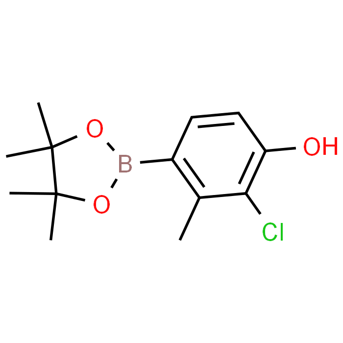 2-Chloro-3-methyl-4-(4,4,5,5-tetramethyl-1,3,2-dioxaborolan-2-yl)phenol