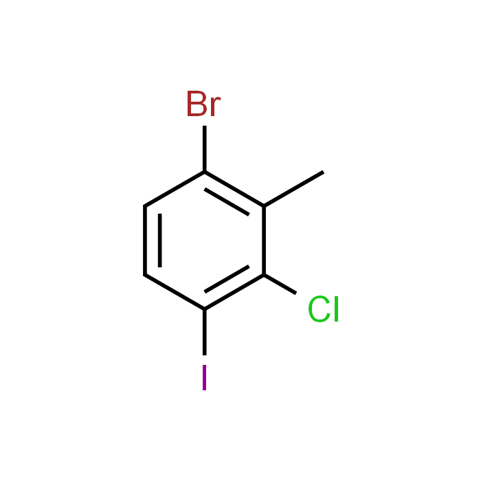 1-Bromo-3-chloro-4-iodo-2-methylbenzene