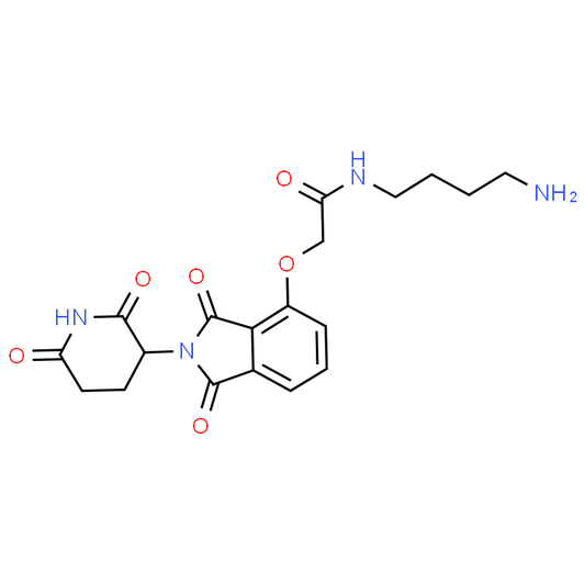 N-(4-Aminobutyl)-2-((2-(2,6-dioxopiperidin-3-yl)-1,3-dioxoisoindolin-4-yl)oxy)acetamide