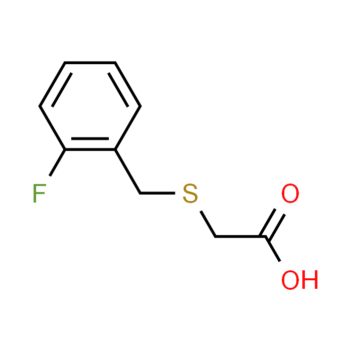 2-((2-Fluorobenzyl)thio)acetic acid