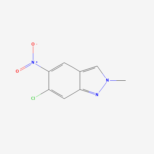 6-Chloro-2-methyl-5-nitro-2H-indazole