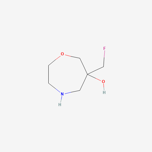 6-(Fluoromethyl)-1,4-oxazepan-6-ol