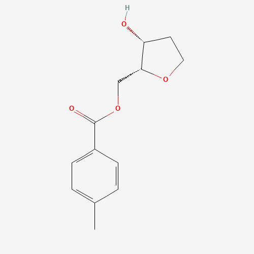 ((2R,3R)-3-Hydroxytetrahydrofuran-2-yl)methyl 4-methylbenzoate