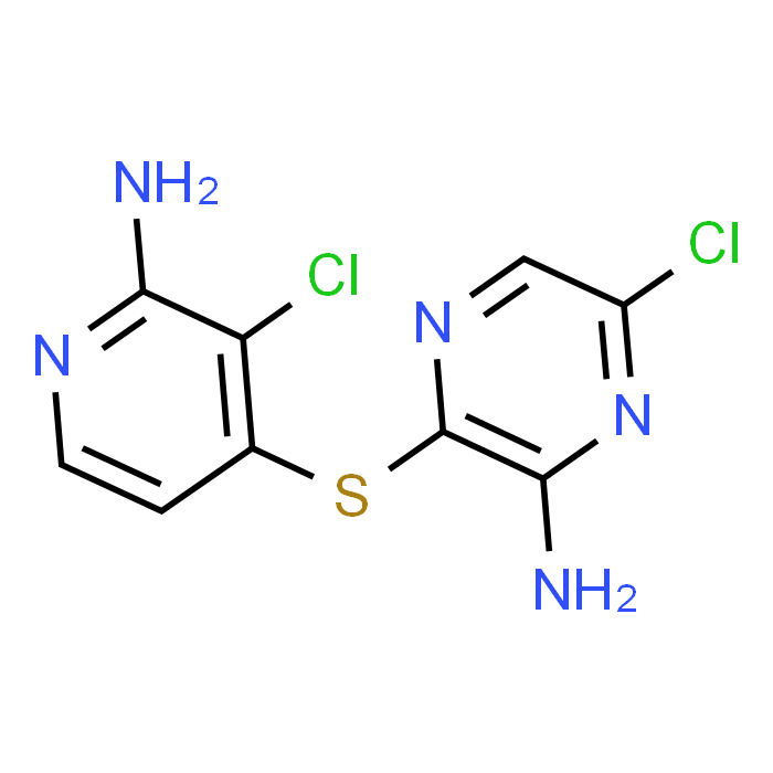 3-((2-Amino-3-chloropyridin-4-yl)thio)-6-chloropyrazin-2-amine