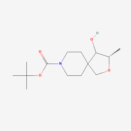 (3S)-tert-Butyl 4-hydroxy-3-methyl-2-oxa-8-azaspiro[4.5]decane-8-carboxylate