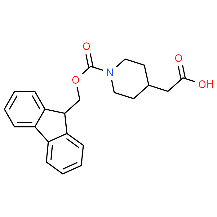 2-(1-(((9H-Fluoren-9-yl)methoxy)carbonyl)piperidin-4-yl)acetic acid