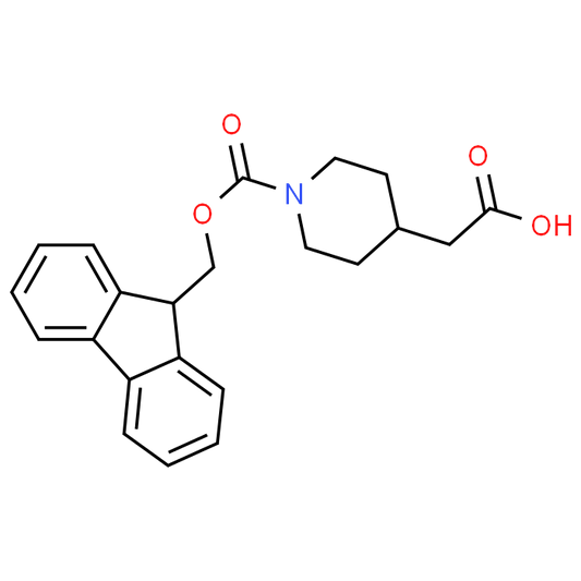 2-(1-(((9H-Fluoren-9-yl)methoxy)carbonyl)piperidin-4-yl)acetic acid