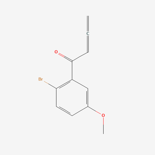 1-(2-Bromo-5-methoxyphenyl)buta-2,3-dien-1-one