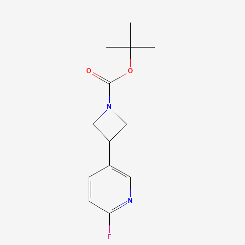 tert-Butyl 3-(6-fluoropyridin-3-yl)azetidine-1-carboxylate