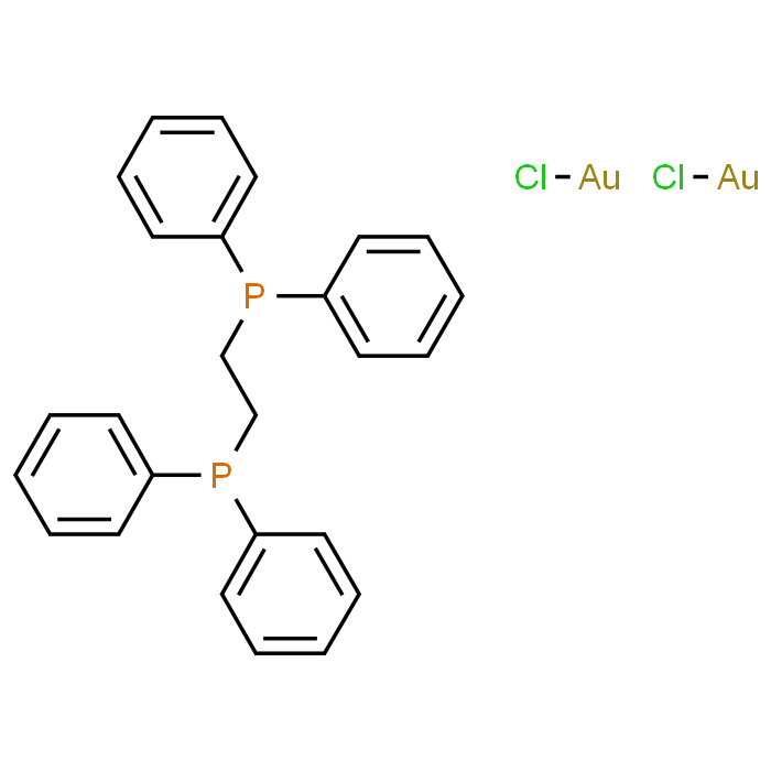 Dichloro(DPPE)digold(I)