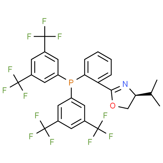 (S)-2-(2-(Bis(3,5-bis(trifluoromethyl)phenyl)phosphanyl)phenyl)-4-isopropyl-4,5-dihydrooxazole