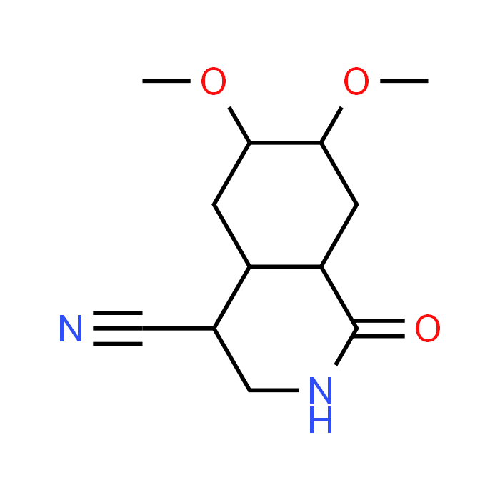 6,7-Dimethoxy-1-oxo-1,2-dihydroisoquinoline-4-carbonitrile