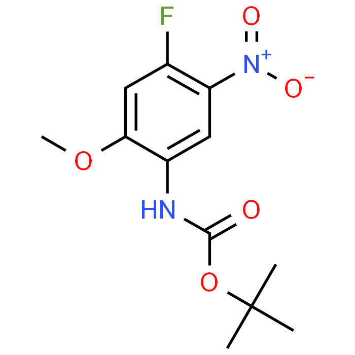 tert-Butyl (4-fluoro-2-methoxy-5-nitrophenyl)carbamate
