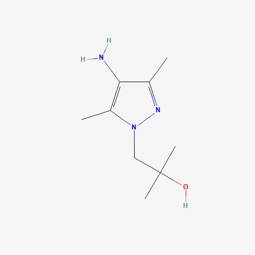 1-(4-Amino-3,5-dimethyl-1H-pyrazol-1-yl)-2-methylpropan-2-ol