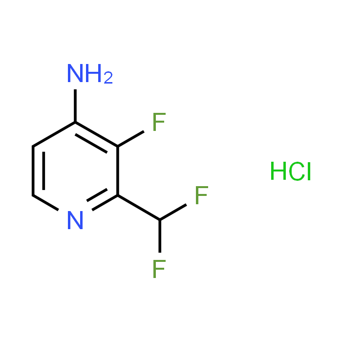 2-(Difluoromethyl)-3-fluoropyridin-4-amine hydrochloride
