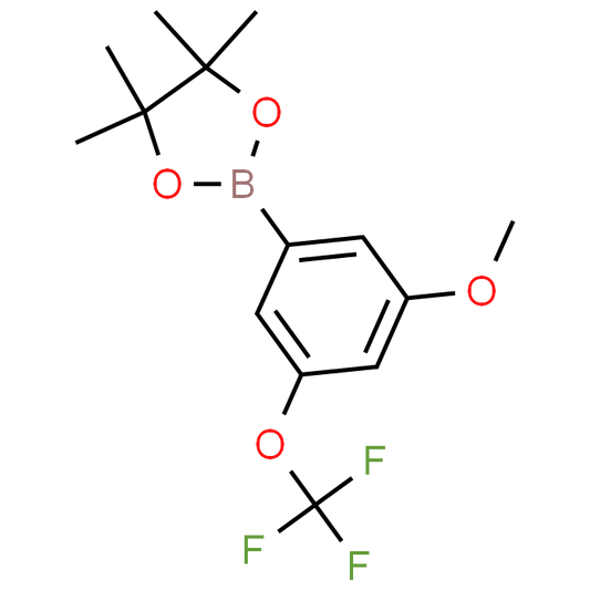 2-(3-Methoxy-5-(trifluoromethoxy)phenyl)-4,4,5,5-tetramethyl-1,3,2-dioxaborolane