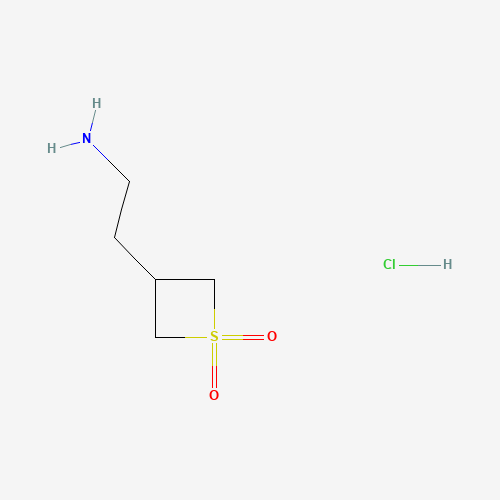 3-(2-Aminoethyl)thietane 1,1-dioxide hydrochloride