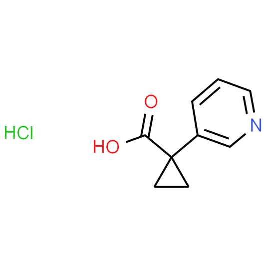 1-(Pyridin-3-yl)cyclopropane-1-carboxylic acid hydrochloride