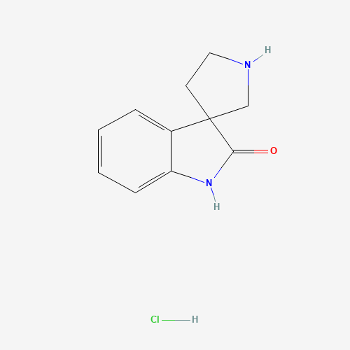 Spiro[indoline-3,3'-pyrrolidin]-2-one hydrochloride