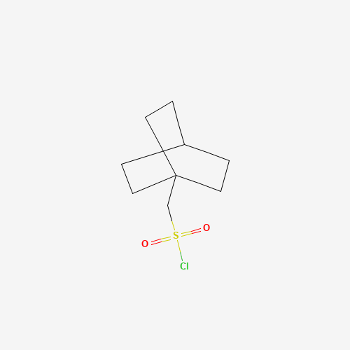 {bicyclo[2.2.2]octan-1-yl}methanesulfonyl chloride